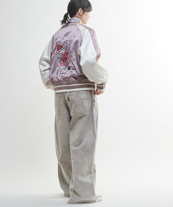 PIGMENT DYED BARREL LEG WIDE PANTS 詳細画像 14