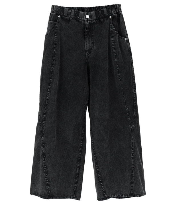 PIGMENT DYED BARREL LEG WIDE PANTS 詳細画像 16