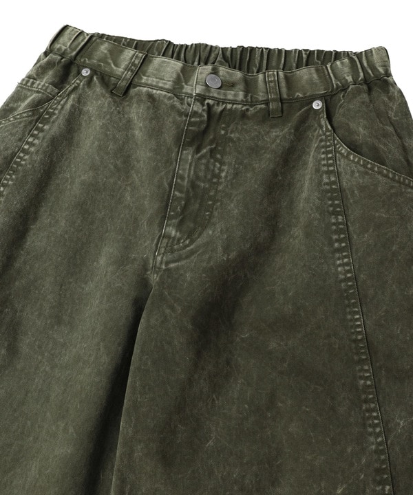PIGMENT DYED BARREL LEG WIDE PANTS 詳細画像 19