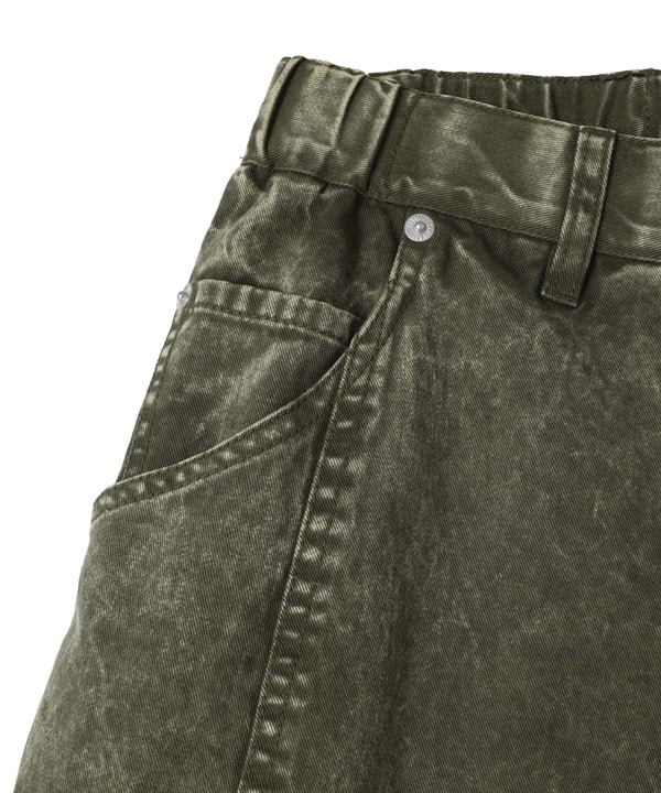 PIGMENT DYED BARREL LEG WIDE PANTS 詳細画像 22