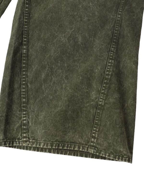 PIGMENT DYED BARREL LEG WIDE PANTS 詳細画像 25