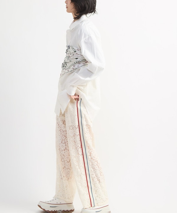 SIDE LINE LACE PANTS 詳細画像 1