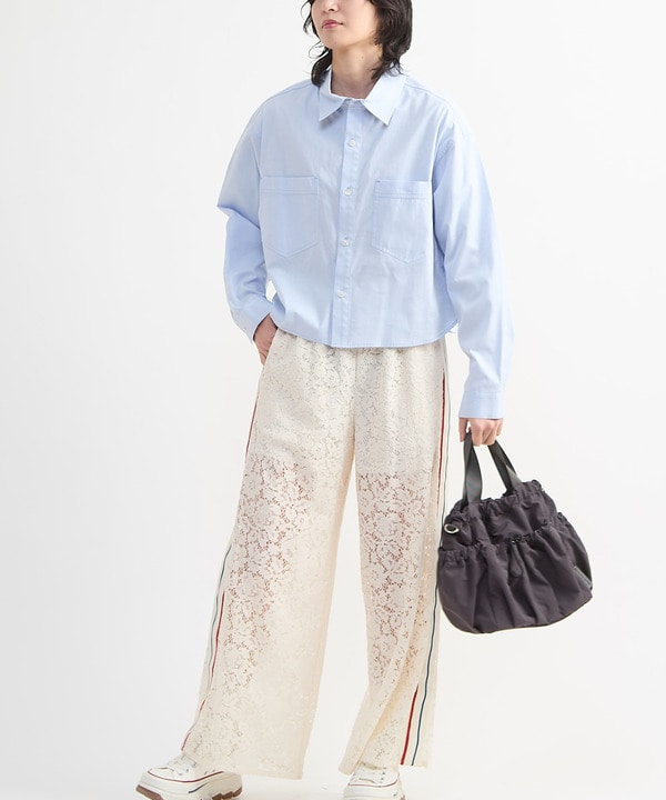 SIDE LINE LACE PANTS 詳細画像 4
