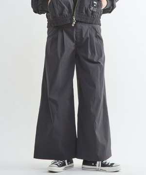 MILITARY TUCK WIDE PANTS