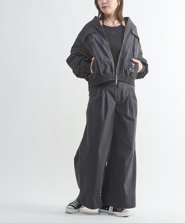 MILITARY TUCK WIDE PANTS 詳細画像 1