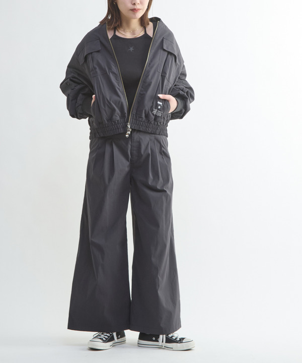 MILITARY TUCK WIDE PANTS 詳細画像 3