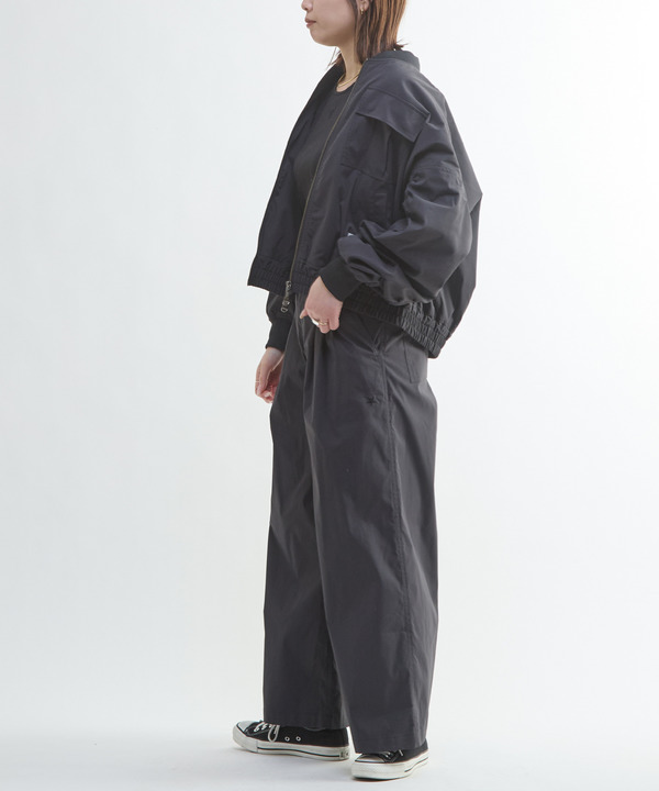MILITARY TUCK WIDE PANTS 詳細画像 4