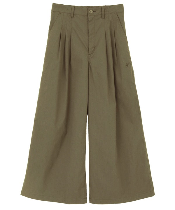 MILITARY TUCK WIDE PANTS 詳細画像 カーキ 1