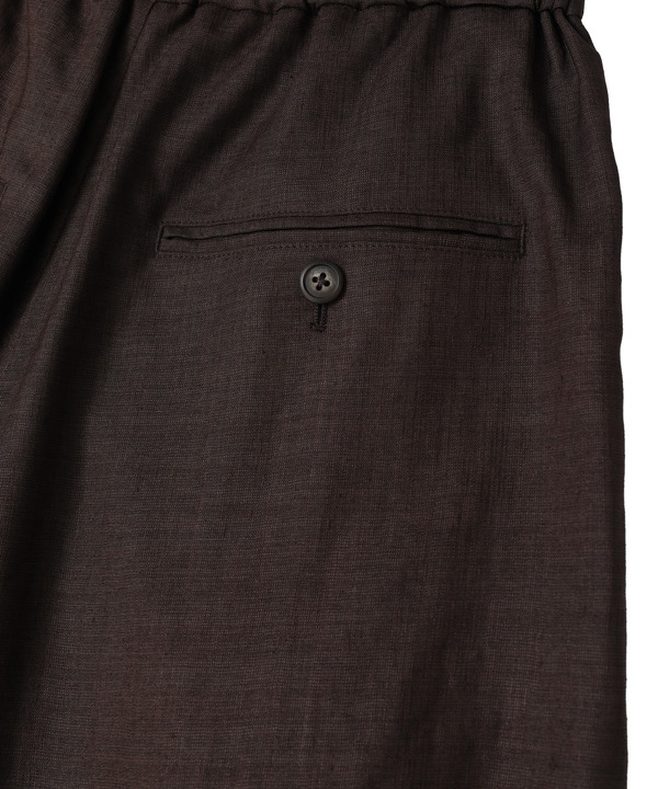 【HL】LINEN LIKE WIDE TUCK PANTS 詳細画像 18