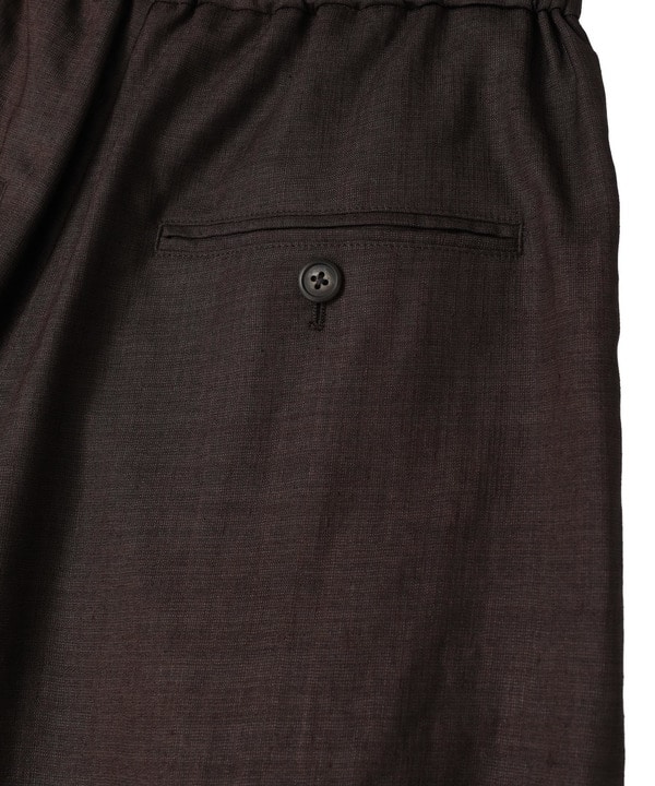 【HL】LINEN LIKE WIDE TUCK PANTS 詳細画像 26