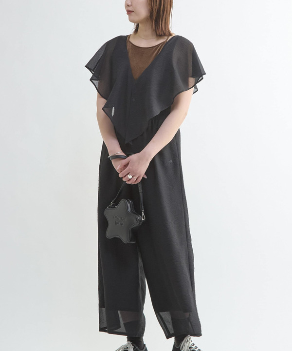 V-NECK FRILL ALL-IN-ONE 詳細画像 6