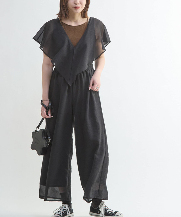 V-NECK FRILL ALL-IN-ONE 詳細画像 7