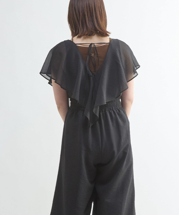 V-NECK FRILL ALL-IN-ONE 詳細画像 8