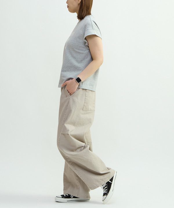 VINTAGE-LIKE BARREL LEG PANTS 詳細画像 12