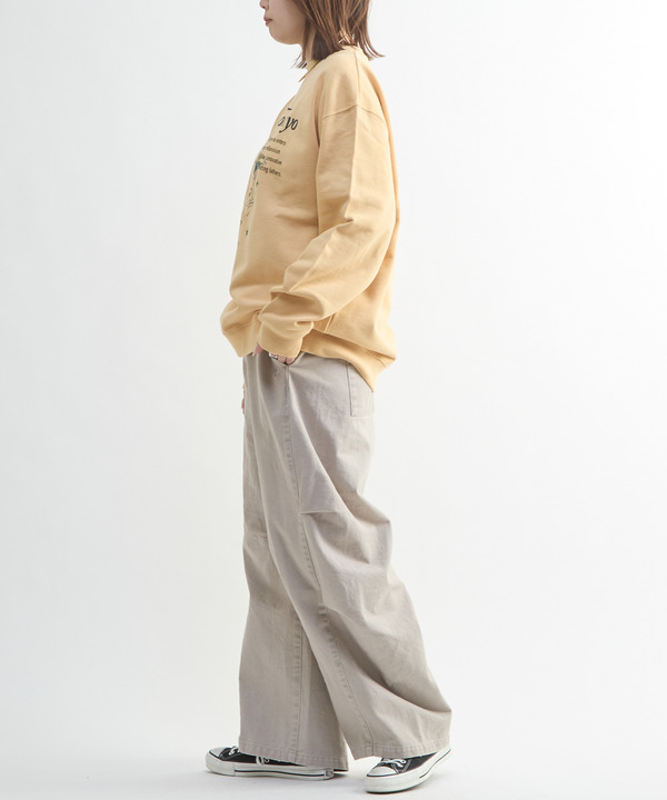 VINTAGE-LIKE BARREL LEG PANTS 詳細画像 14