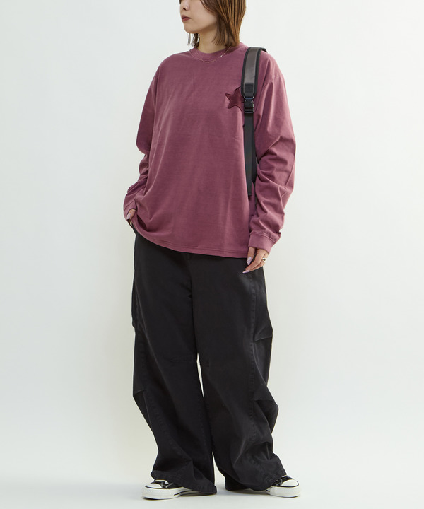 VINTAGE-LIKE BARREL LEG PANTS 詳細画像 5