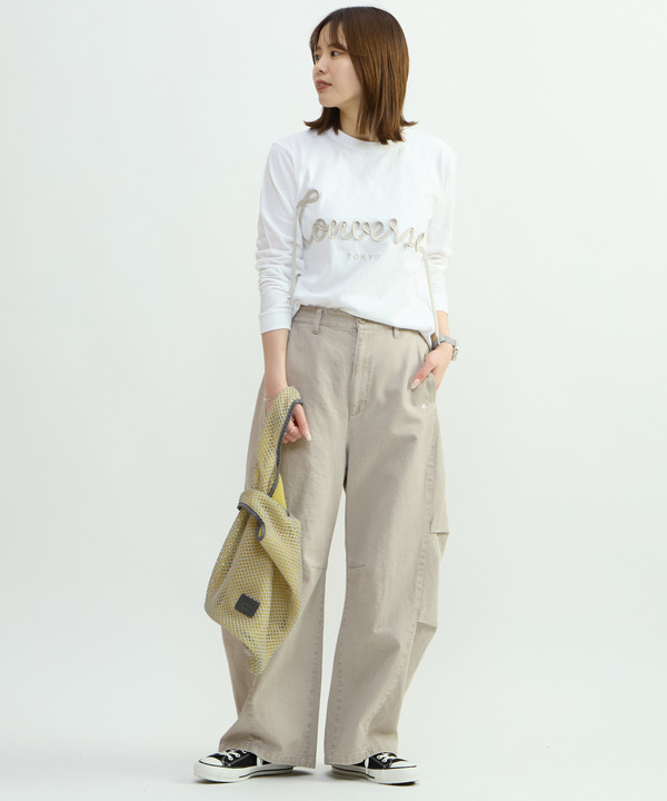 VINTAGE-LIKE BARREL LEG PANTS 詳細画像 9