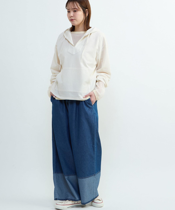 LIGHT DENIM WIDE PANTS 詳細画像 4
