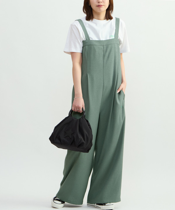 LINEN LIKE ALL-IN-ONE 詳細画像 グリーン 1