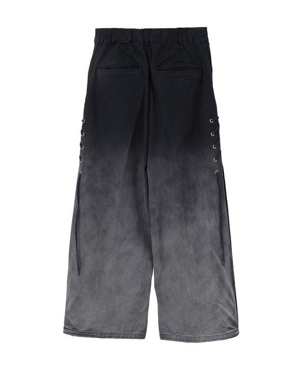 FADE COLOR LACE-UP PANTS 詳細画像 1