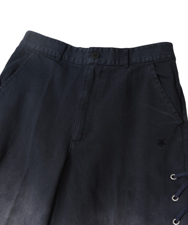 FADE COLOR LACE-UP PANTS 詳細画像 2