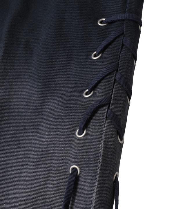 FADE COLOR LACE-UP PANTS 詳細画像 9