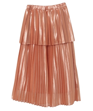 LAYERED PLEATS SKIRT