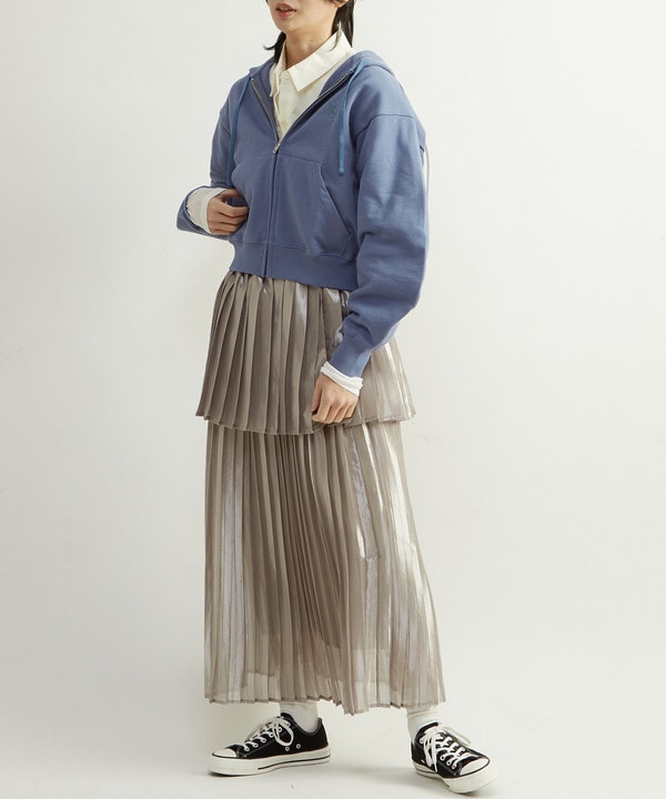 LAYERED PLEATS SKIRT 詳細画像 3
