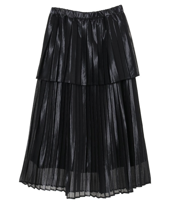 LAYERED PLEATS SKIRT 詳細画像 8