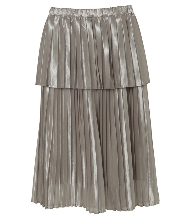 LAYERED PLEATS SKIRT 詳細画像 9