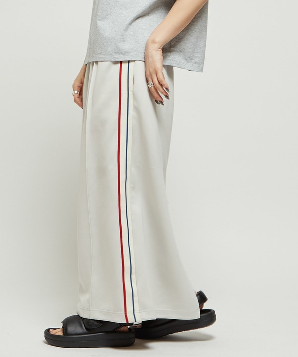 SIDE LINE TRACK SKIRT 詳細画像 ライトグレー 1