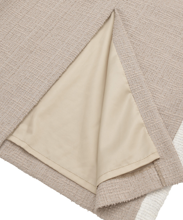 SIDE LINE GLITTER TWEED SKIRT 詳細画像 11