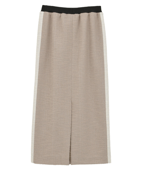 SIDE LINE GLITTER TWEED SKIRT 詳細画像 8