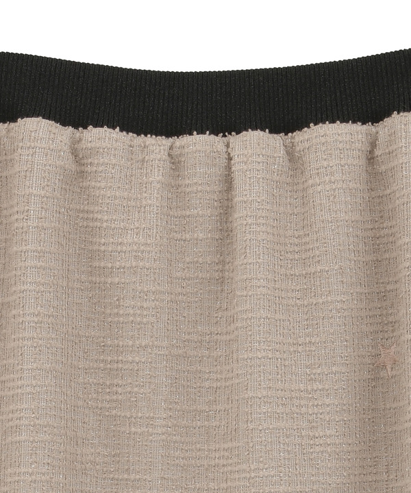 SIDE LINE GLITTER TWEED SKIRT 詳細画像 9