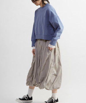 TWIST GATHERD BALLOON SKIRT