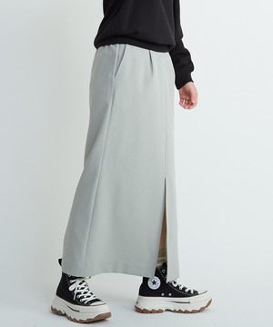 WAIST LOGO NARROW SKIRT