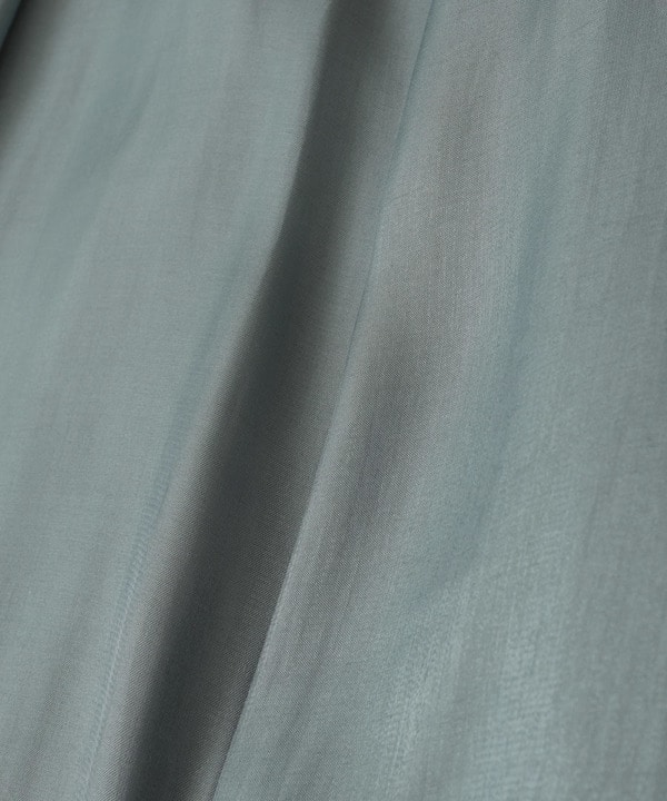 CHAMBRAY STAR CUT FLARE SKIRT 詳細画像 17