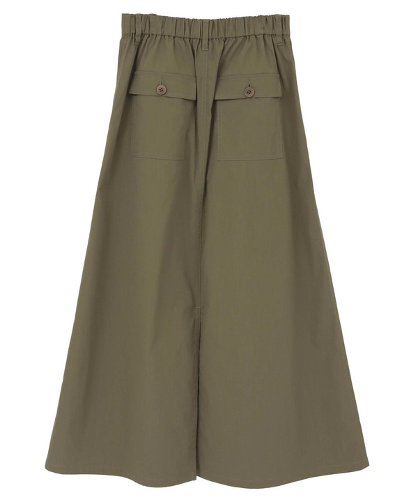 MILITARY TUCK FLARE SKIRT 詳細画像 10