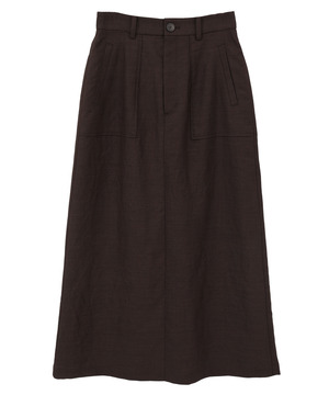 【HL】LINEN LIKE STRAIGHT SKIRT