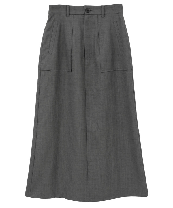 【HL】LINEN LIKE STRAIGHT SKIRT 詳細画像 9