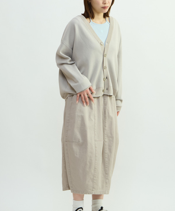 VINTAGE-LIKE BARREL SKIRT 詳細画像 4