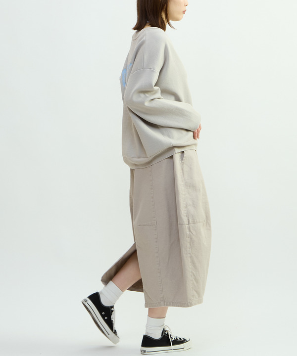 VINTAGE-LIKE BARREL SKIRT 詳細画像 6