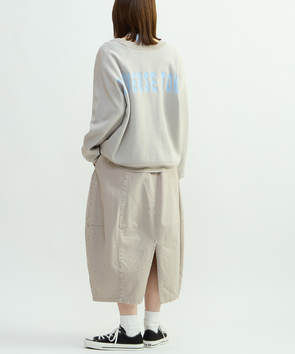 VINTAGE-LIKE BARREL SKIRT 詳細画像 7