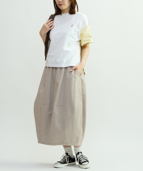 VINTAGE-LIKE BARREL SKIRT 詳細画像 9