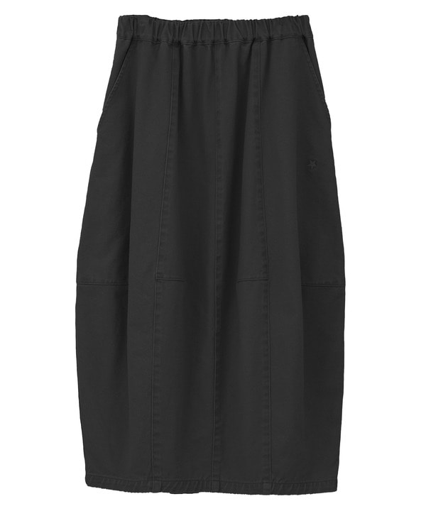 VINTAGE-LIKE BARREL SKIRT 詳細画像 ブラック 1