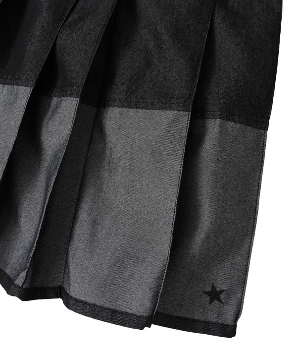 LIGHT DENIM PLEATED SKIRT 詳細画像 27