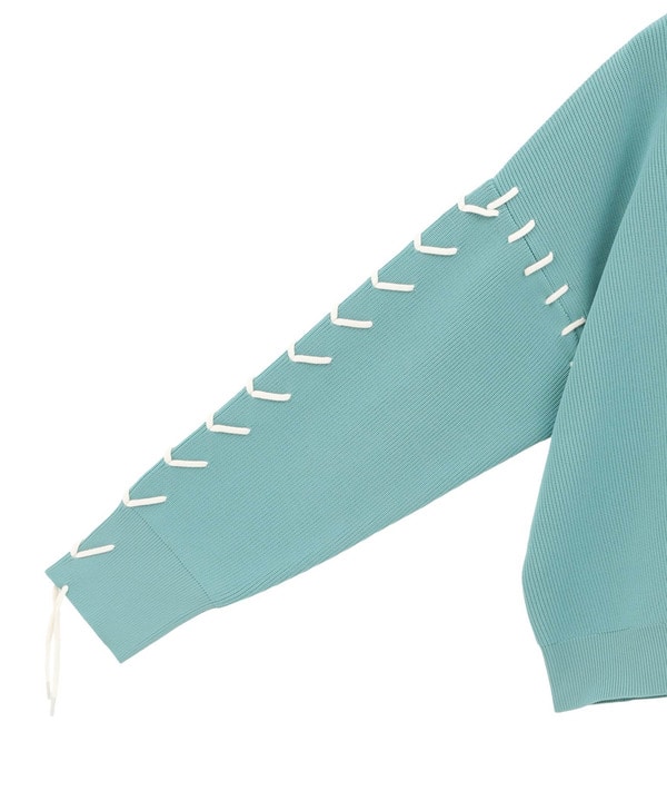 BLANKET STITCH KNIT SHORT CARDIGAN 詳細画像 13