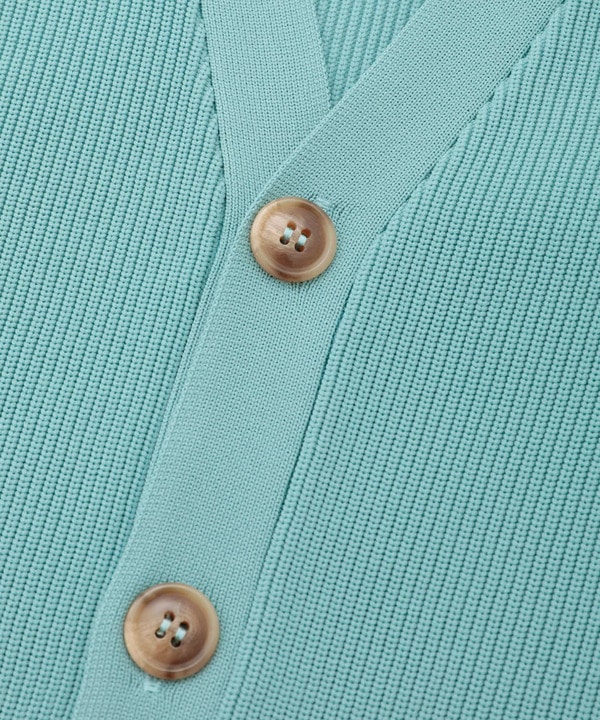 BLANKET STITCH KNIT SHORT CARDIGAN 詳細画像 14