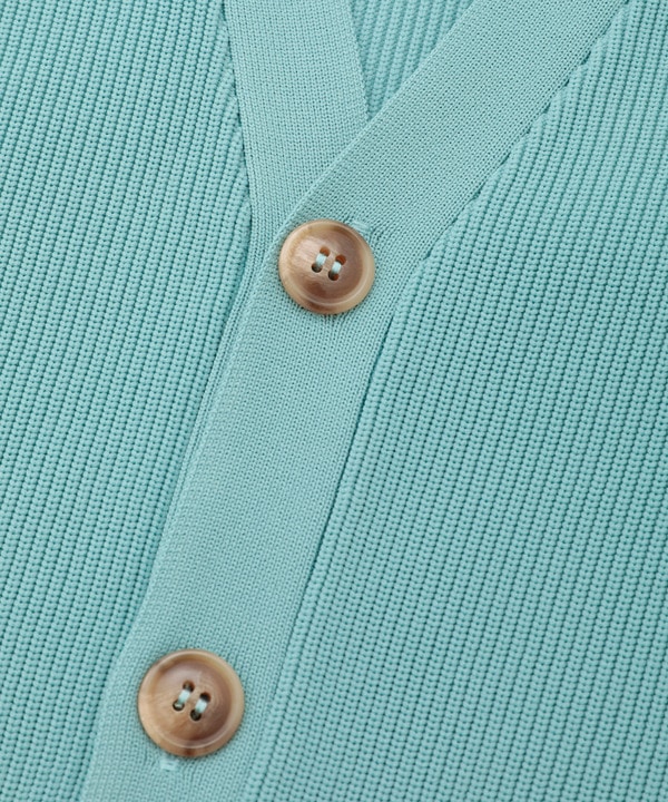 BLANKET STITCH KNIT SHORT CARDIGAN 詳細画像 5