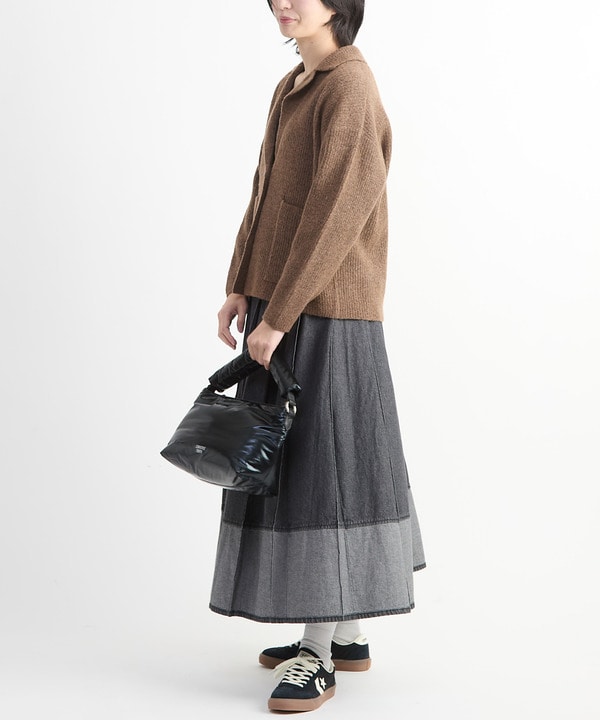 TAILORED KNIT SHORT CARDIGAN JACKET 詳細画像 1